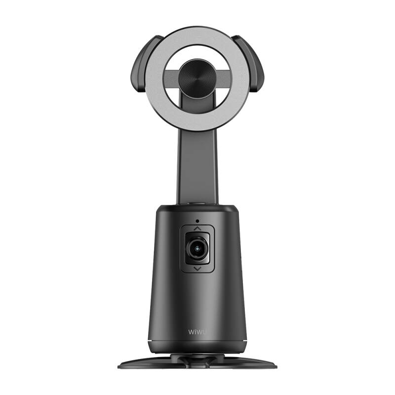 Wiwu Wi-SE010 Live Broadcast 360° Rotatable Smart Face Recognition Tracking Featured Magnetic Gimbal Stabilizer Stand - 1