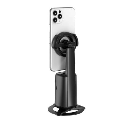 Wiwu Wi-SE010 Live Broadcast 360° Rotatable Smart Face Recognition Tracking Featured Magnetic Gimbal Stabilizer Stand - 6