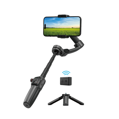 Wiwu Wi-SE016 Yapay Zeka Destekli Canlı Yayın Dolgu Işıklı Gimbal Stabilizatör - 8