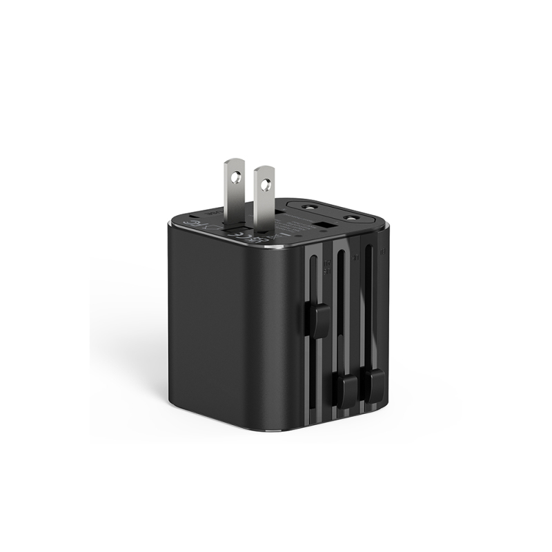 Wiwu Wi-UA005 Multi-Universal TR/US/UK/AUS/EU Compatible Travel Charger Adapter 2500W - 8