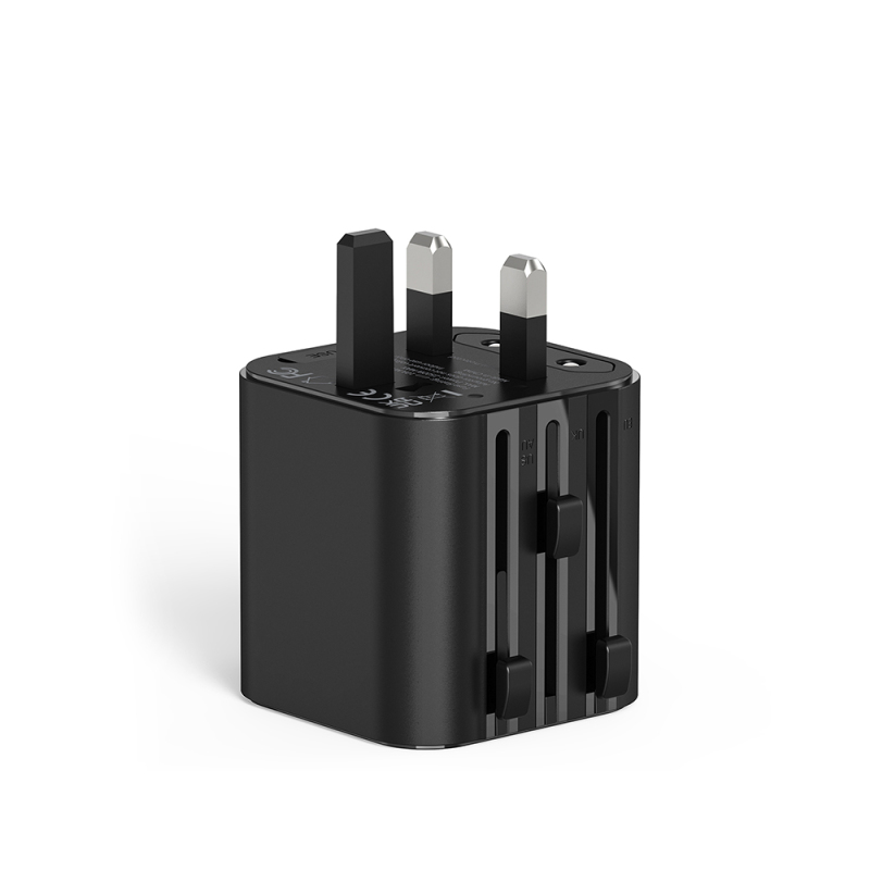 Wiwu Wi-UA005 Multi-Universal TR/US/UK/AUS/EU Compatible Travel Charger Adapter 2500W - 10