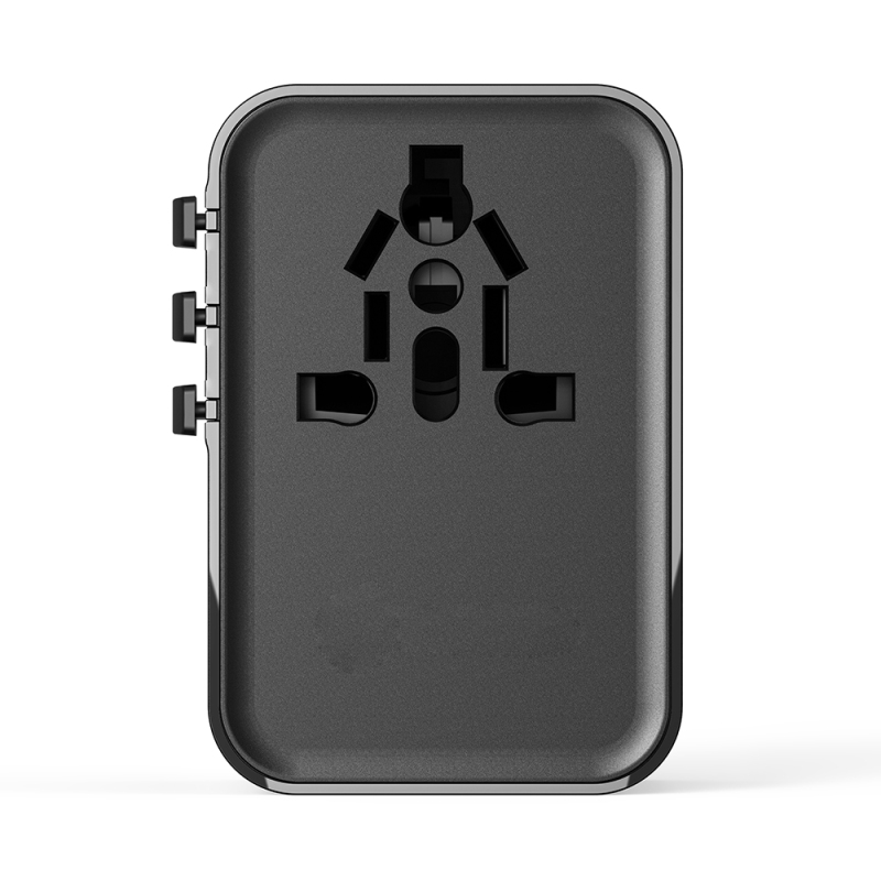 Wiwu Wi-UA006 Çoklu Universal TR/US/UK/AUS/EU Uyumlu Seyahat Şarj Adaptörü 45W - 6