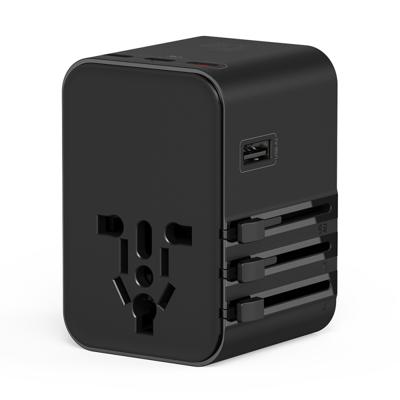 Wiwu Wi-UA006 Multi-Universal TR/US/UK/AUS/EU Compatible Travel Charger Adapter 45W - 4