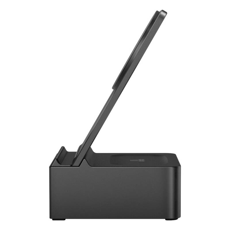 Wiwu Wi-W011 Platinum 3in1 Dijital Saatli ve Alarmlı Hızlı Şarj Özellikli Magnetik Kablosuz Şarj Standı - 7