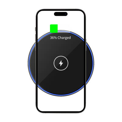 Wiwu Wi-W012 Quantus 15W Desktop Wireless Charger with Fast Charging - 5