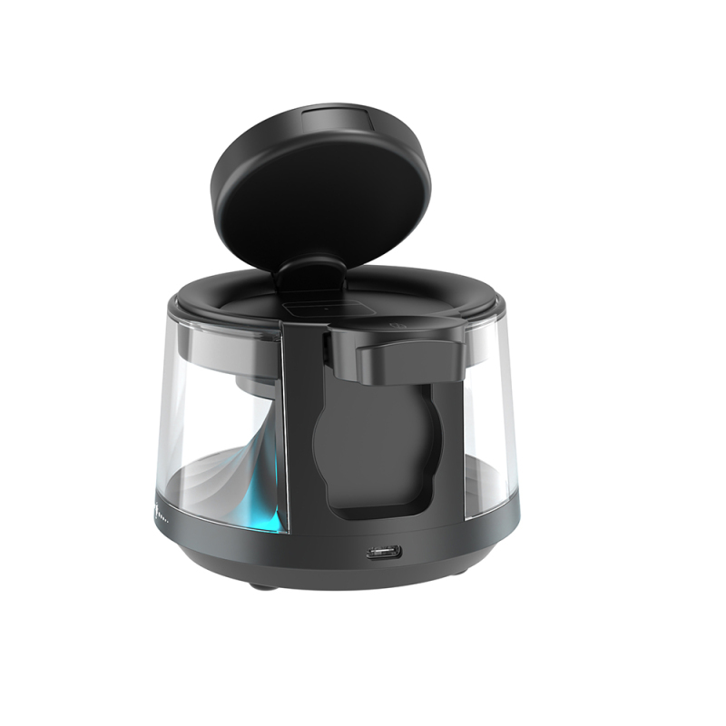 Wiwu Wi-W039 5in1 Wireless Charging Stand with Ambient Light Bluetooth Speaker 15W - 3