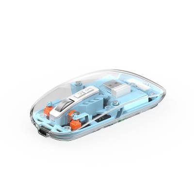Wiwu WM105 Crystal RGB Led Illuminated Transparent Design Mouse - 4