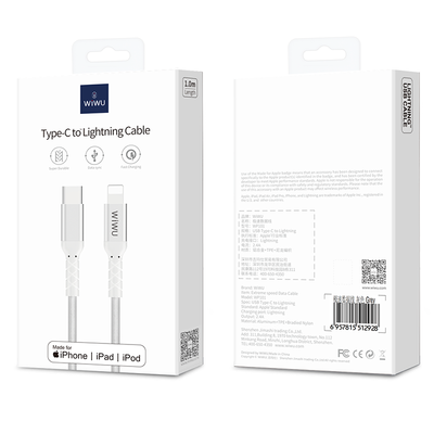 Wiwu WP101 MFI Type-c to Lightning Cable - 2