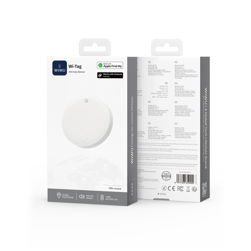 Wiwu WT-06 iTag Anti-Loss Tracker Smart Monitoring Device - 7