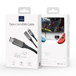 Wiwu X10 Type-C to HDMI Cable - 8