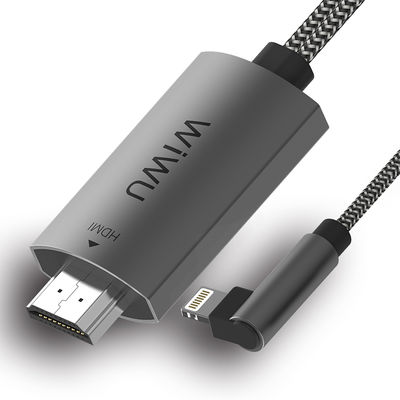 Wiwu X7 iPhone Phone To TV HDMI Cable - 10