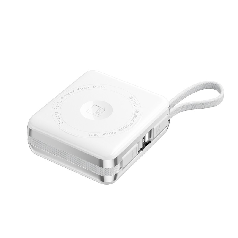 Wiwu XF17 Mag Plus Serisi M-safe Şarj Özellikli 3in1 15W Taşınabilir Powerbank 10.000mAh - 2