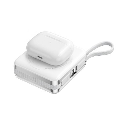 Wiwu XF17 Mag Plus Serisi M-safe Şarj Özellikli 3in1 15W Taşınabilir Powerbank 10.000mAh - 5