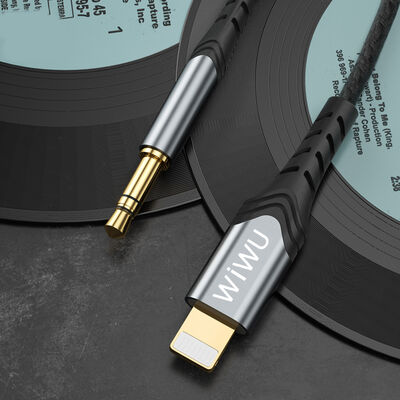 Wiwu YP02 Lightning To Aux Audio Cable - 4