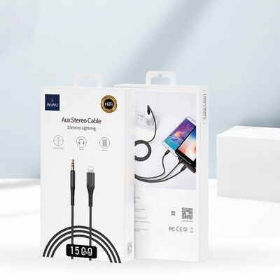 Wiwu YP02 Lightning To Aux Audio Cable - 3