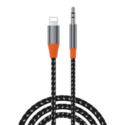 Wiwu YP06 Lightning To 3.5mm Aux Audio Audio Cable 1.2M - 1