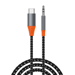 Wiwu YP07 Type-C To 3.5mm Aux Audio Audio Cable 1.2M - 1