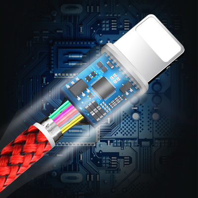 Wiwu YZ100 Dual Lightning + Micro Usb Cable - 5