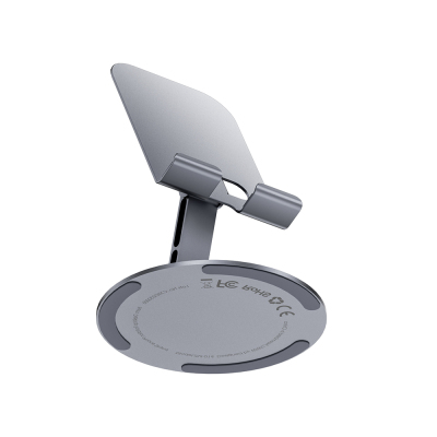 Wiwu ZM-014 Taşınabilir Katlanabilir 360° Dönebilen Metal Telefon ve Tablet Standı - 6