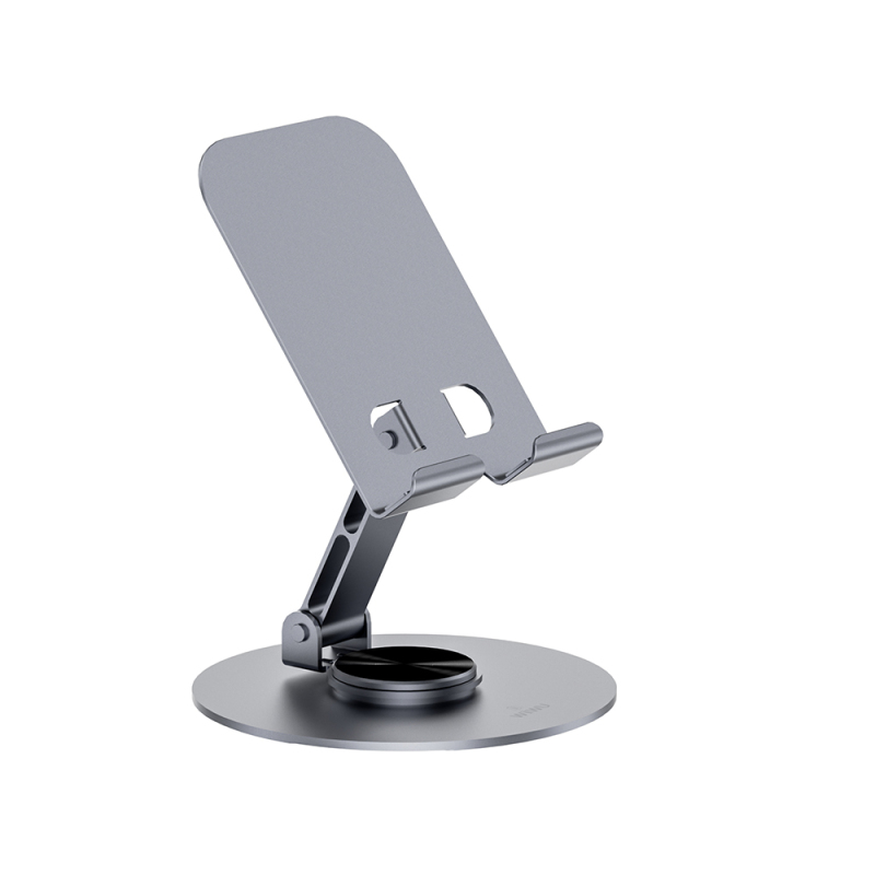 Wiwu ZM-014 Taşınabilir Katlanabilir 360° Dönebilen Metal Telefon ve Tablet Standı - 2
