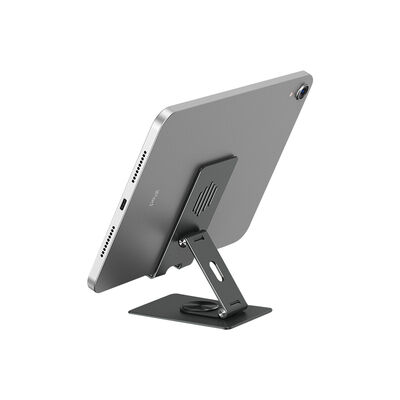 Wiwu ZM106 Taşınabilir Katlanabilir 360 Dönebilen Metal Telefon ve Tablet Standı - 5