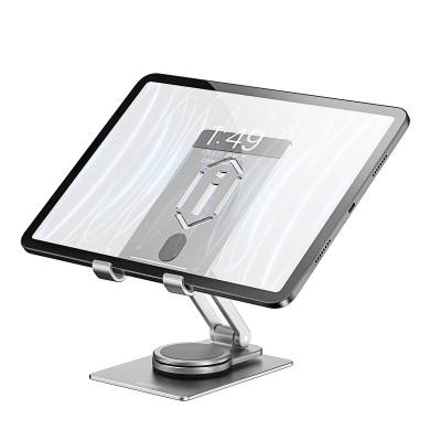 Wiwu ZM107 Portable Foldable 360 Rotating Metal Phone and Tablet Stand - 10