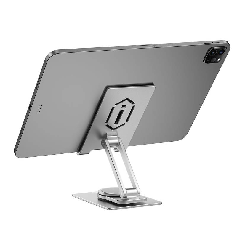 Wiwu ZM107 Taşınabilir Katlanabilir 360 Dönebilen Metal Telefon ve Tablet Standı - 3