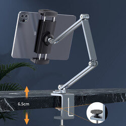 Wiwu ZM310 Adjustable Pivoting Table Tablet and Phone Holder - 6