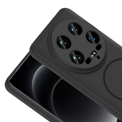 Xiaomi 14 Ultra Case Zore Meta Cover with M-safe Charging Feature - 22