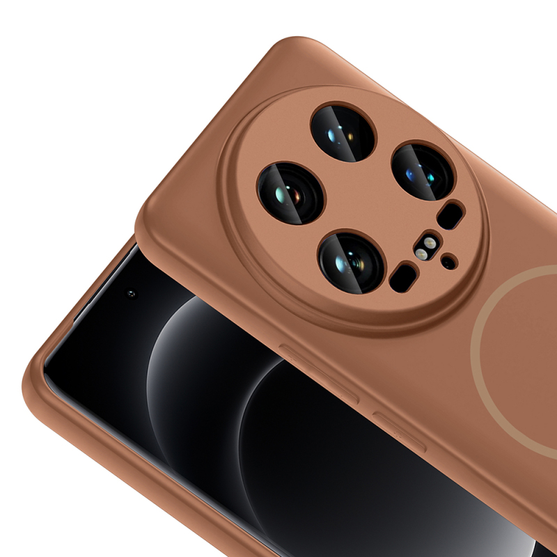 Xiaomi 14 Ultra Kılıf M-safe Şarj Özellikli Zore Meta Kapak - 17