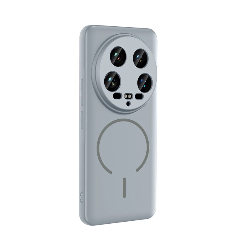 Xiaomi 14 Ultra Kılıf M-safe Şarj Özellikli Zore Meta Kapak - 14