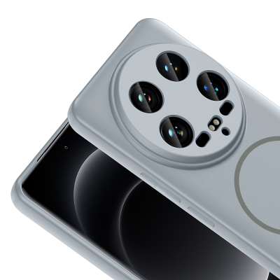 Xiaomi 14 Ultra Kılıf M-safe Şarj Özellikli Zore Meta Kapak - 21