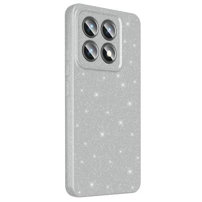 Xiaomi 14T Case Camera Protection Glitter Luxury Zore Cotton Cover - 12
