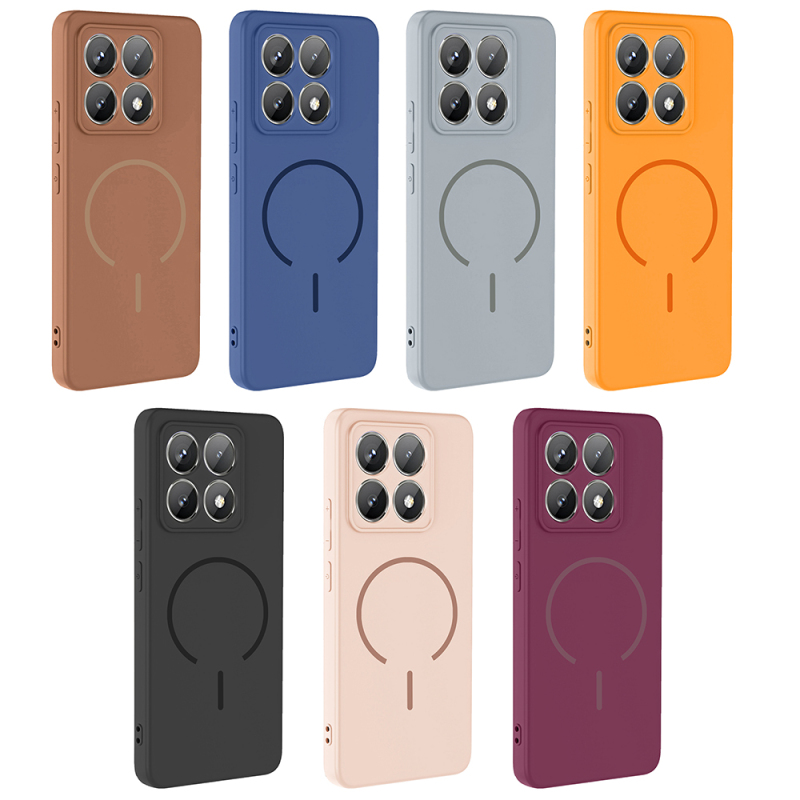 Xiaomi 14T Case Zore Meta Cover with M-safe Charging Feature - 23