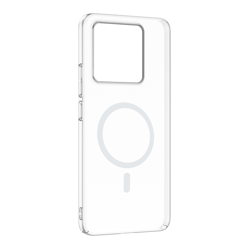 Xiaomi 14T Kamera Korumalı M-Safe Şarj Özellikli Şeffaf Zore London Sert PC Kapak - 3