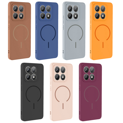 Xiaomi 14T Kılıf M-safe Şarj Özellikli Zore Meta Kapak - 23