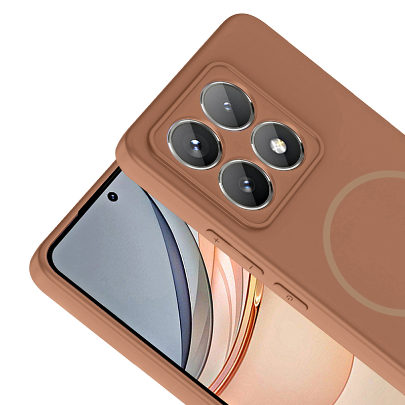 Xiaomi 14T Kılıf M-safe Şarj Özellikli Zore Meta Kapak - 17