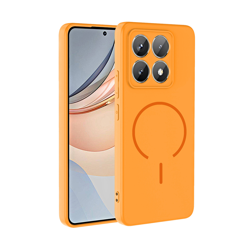 Xiaomi 14T Kılıf M-safe Şarj Özellikli Zore Meta Kapak - 4