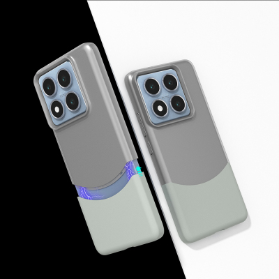 Xiaomi 14T Kılıf Mıknatıslı Zore Duble Kapak - 3
