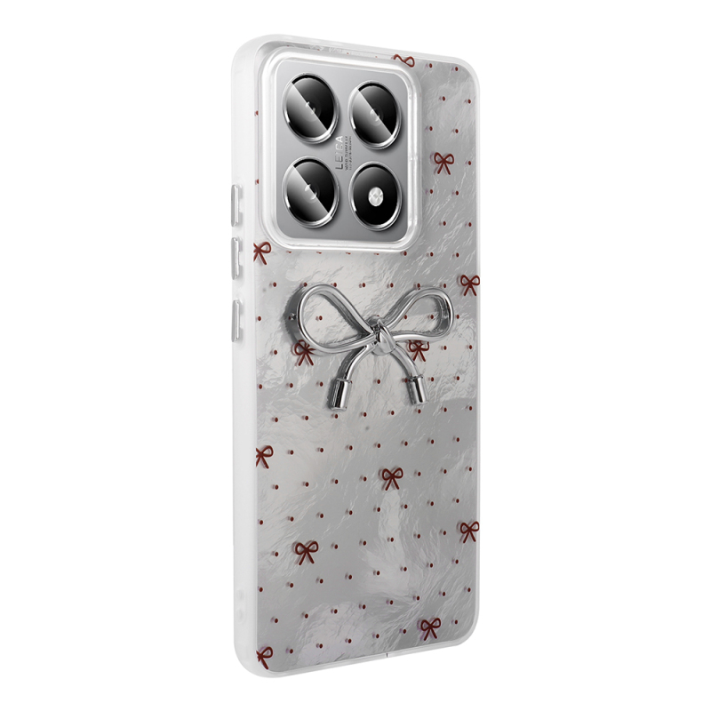 Xiaomi 14T Pro Case Camera Protection Figured Zore Ponti Silicone Cover - 6