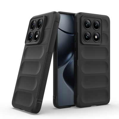 Xiaomi 14T Pro Kılıf Esnek TPU Oyuklu Arka Yüzey Tasarımlı Zore Etnik Silikon Kapak - 11