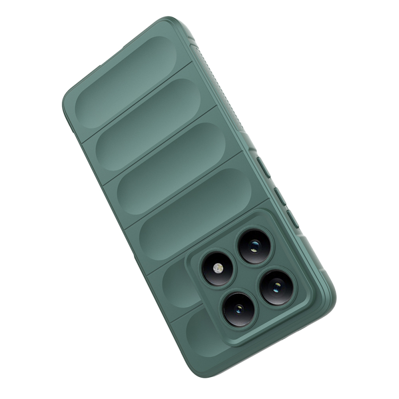 Xiaomi 14T Pro Kılıf Esnek TPU Oyuklu Arka Yüzey Tasarımlı Zore Etnik Silikon Kapak - 12