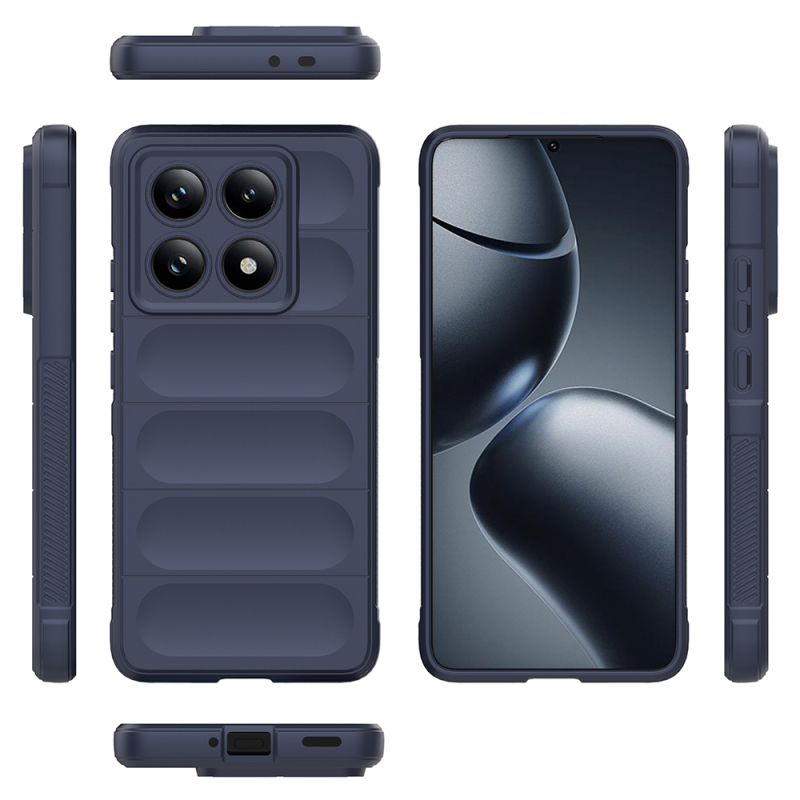 Xiaomi 14T Pro Kılıf Esnek TPU Oyuklu Arka Yüzey Tasarımlı Zore Etnik Silikon Kapak - 8