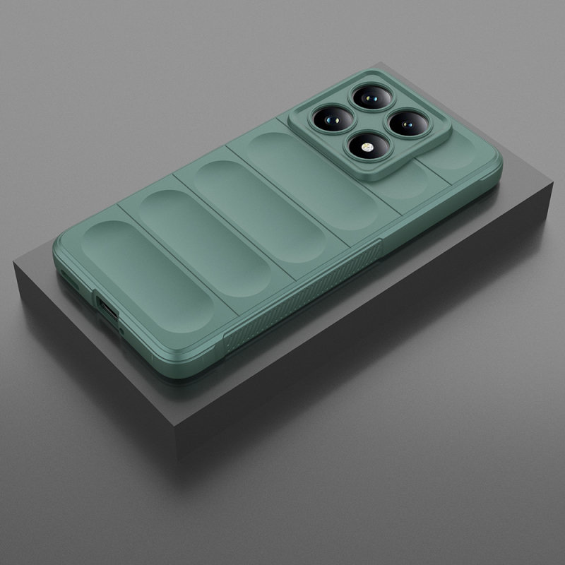 Xiaomi 14T Pro Kılıf Esnek TPU Oyuklu Arka Yüzey Tasarımlı Zore Etnik Silikon Kapak - 28