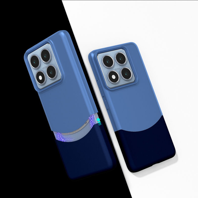 Xiaomi 14T Pro Kılıf Mıknatıslı Zore Duble Kapak - 4