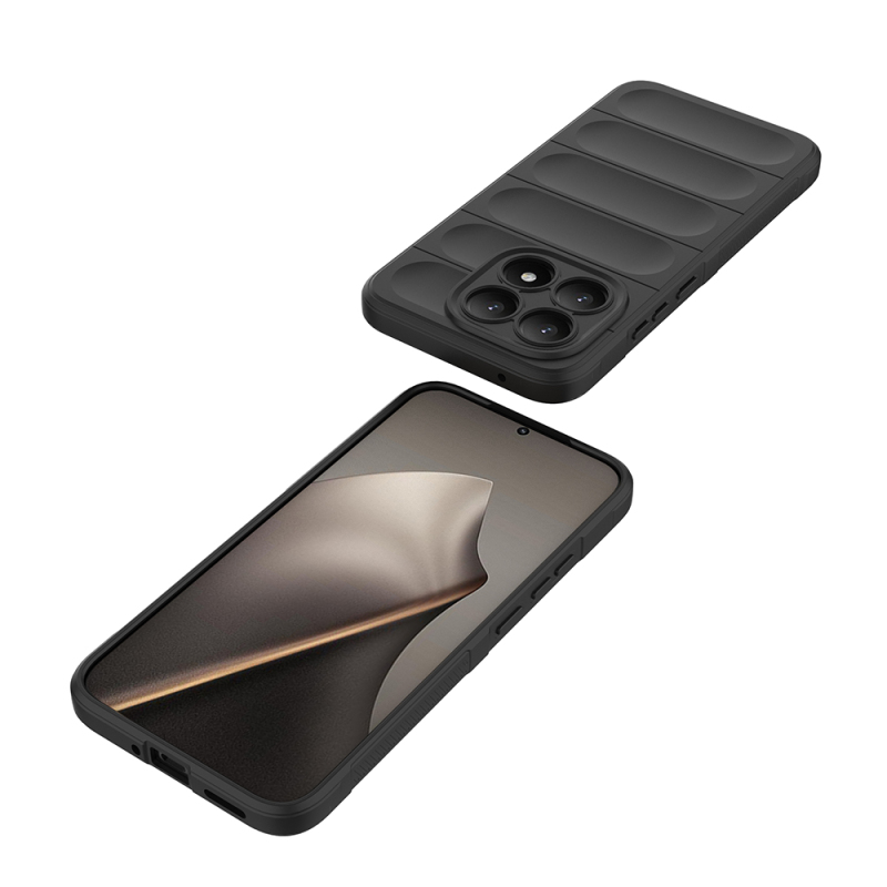 Xiaomi 15T Case Flexible TPU Hollow Back Surface Design Zore Ethnic Silicone Cover - 15