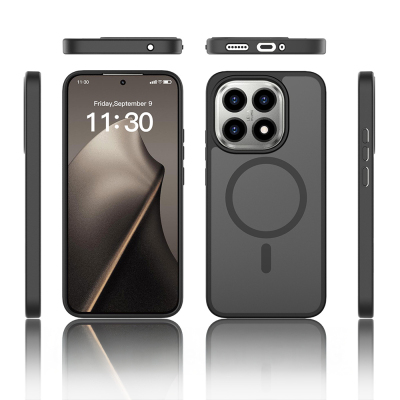 Xiaomi 15T Case Hard PC Back Surface Wireless Charging Feature Zore Flet M-safe Cover - 4