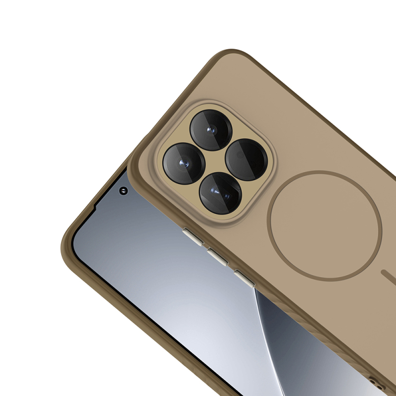 Xiaomi 15T Case M-safe Charging Enabled Zore Tea Cover - 11