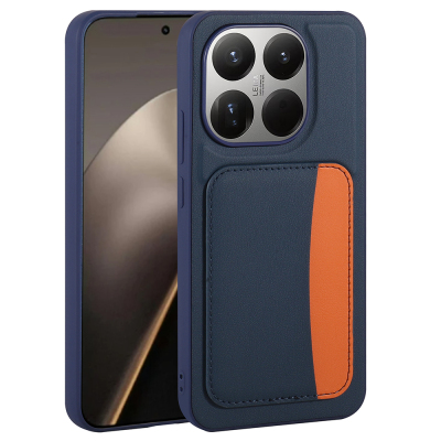 Xiaomi 15T Case with Card Holder Zore X-Card Silicone Cover - 1