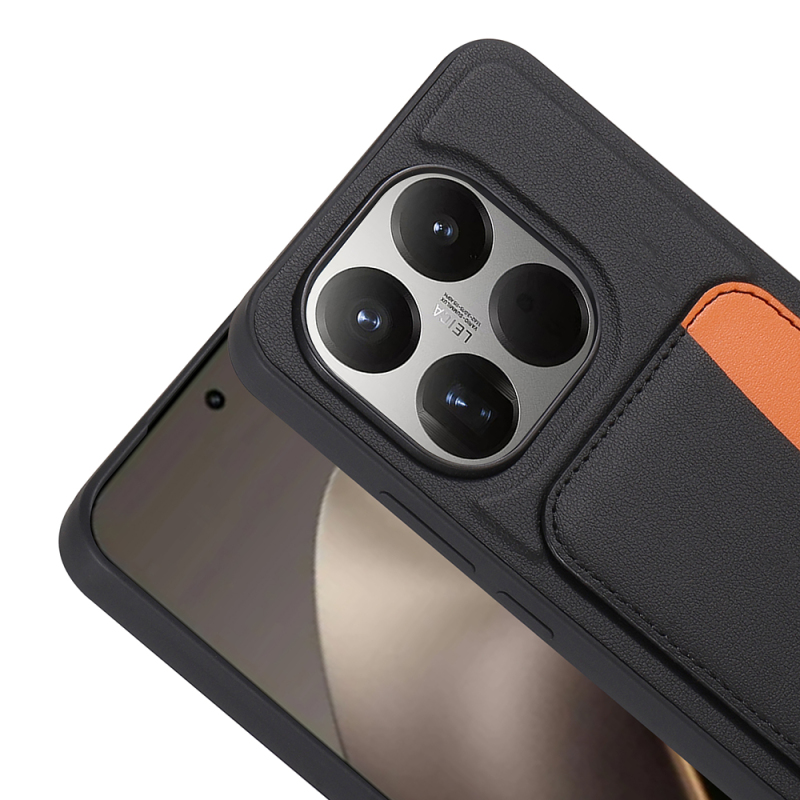 Xiaomi 15T Case with Card Holder Zore X-Card Silicone Cover - 11